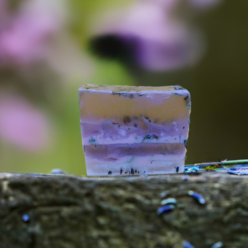 Savon au lait de chèvre infusé à la glycérine Lavender Rain Sunset