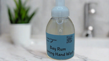 a bottle of baby rum sitting on a counter