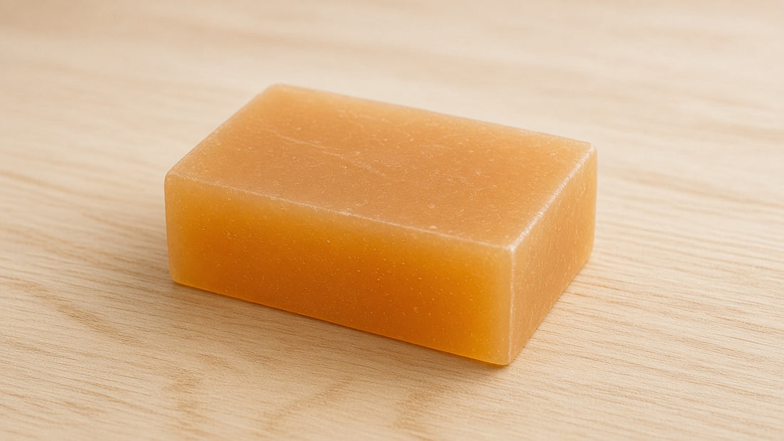 Clove & Cranberry Honey Soap Ohio Valley Soap melt and pour bar, no garnish