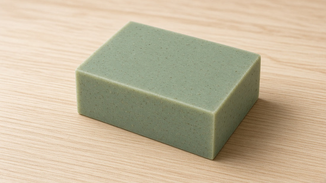 Frasier Fir Oatmeal Soap Ohio Valley Soap melt and pour bar, no garnish