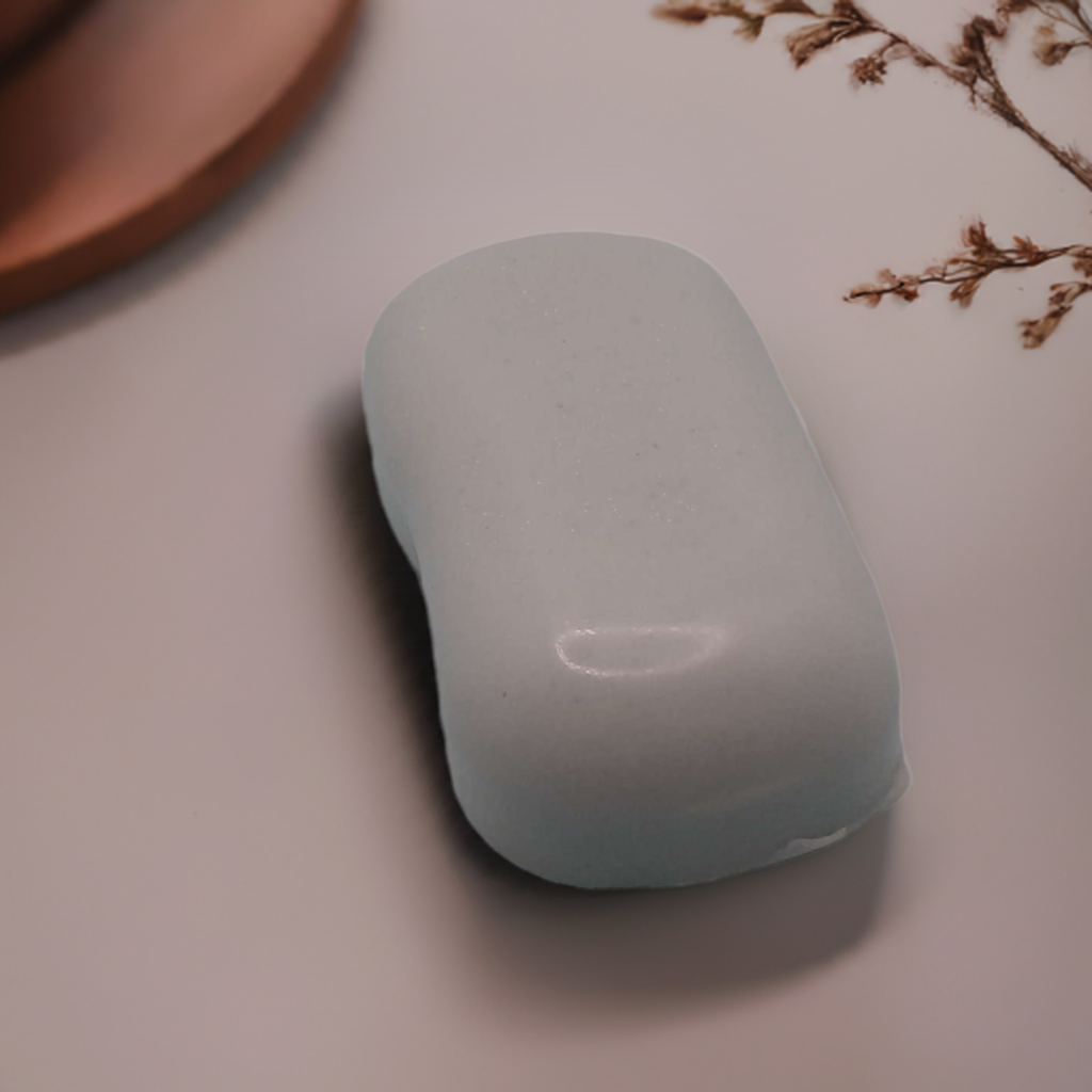 a soap bar sitting on top of a table