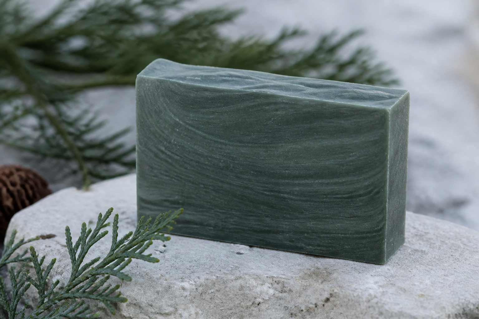 Ohio River Winter Woods Soap — handmade soap by Ohio Valley Soap, Parkersburg WV (placeholder)