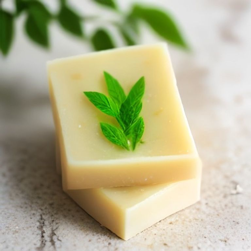 Amber & Peppermint Shea Butter Soap — handmade soap by Ohio Valley Soap, Parkersburg WV