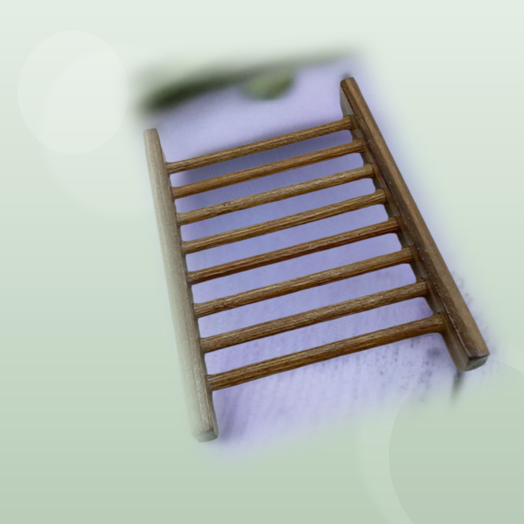 Dark Stain Bamboo Dish